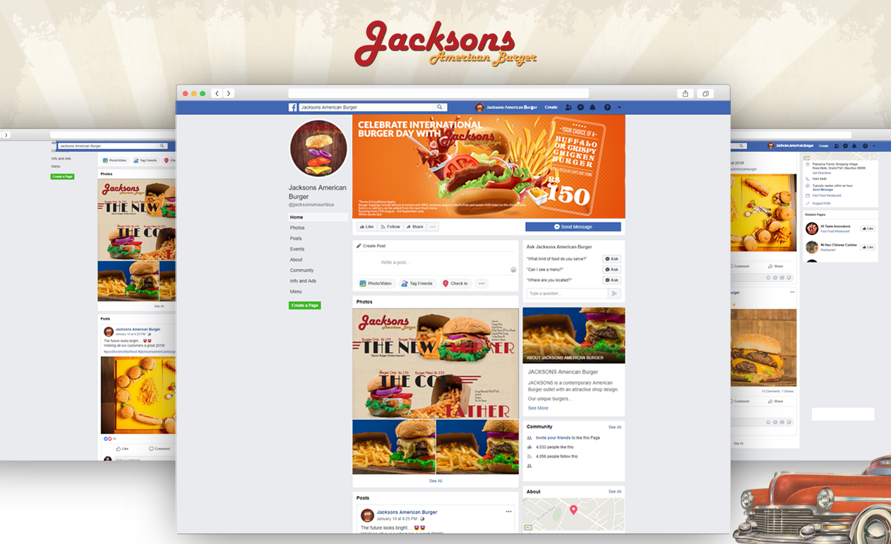 Jackson’s American Burger-Communication